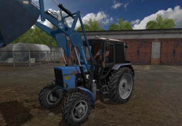 Мод Трактор «MR МТЗ 82.1» версия 1.1 для Farming Simulator 2017 (v1.5.x)