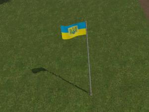 Мод Украинский флаг версия 1.0.0.0 для Farming Simulator 2017 (v1.4.4)