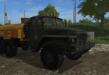 Мод Урал-375 АТЗ версия 1.0.0.0 для Farming Simulator 2017 (v1.5.x)