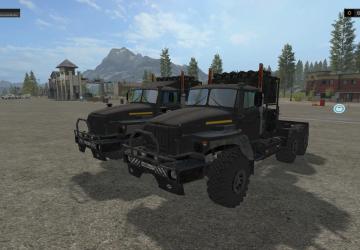 Мод Урал 4320-1912 версия 1.0 для Farming Simulator 2017 (v1.5.3.1)