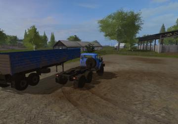 Мод Урал-4320 + НЕФАЗ-9334-20-16 версия 1.1 для Farming Simulator 2017 (v1.5.x)