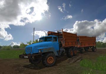 Мод УРАЛ 4320 Сельхозник версия 1.2 для Farming Simulator 2017 (v1.5.x)