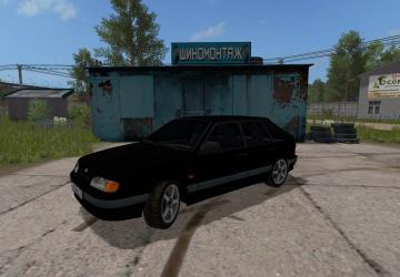 Мод ВАЗ-2114 «Спутник» версия 1.1 для Farming Simulator 2017 (v1.5.x)