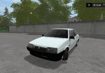 Мод Ваз 2199 версия 2.0 для Farming Simulator 2017 (v1.5.3.1)