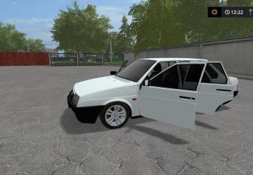 Мод Ваз 2199 версия 2.0 для Farming Simulator 2017 (v1.5.3.1)