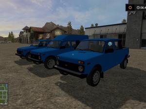 Мод Ваз-2329 «Нива» Пикап версия 1.1 для Farming Simulator 2017 (v1.5.3)