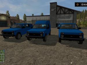 Мод Ваз-2329 «Нива» Пикап версия 1.1 для Farming Simulator 2017 (v1.5.3)
