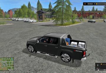 Мод Volkswagen Amarok версия 1.0 для Farming Simulator 2017 (v1.5.3.1)