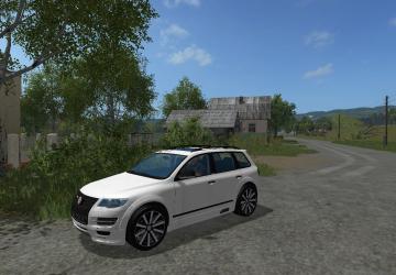 Мод Volkswagen Touareg R50 версия 1.0 для Farming Simulator 2017 (v1.5.x)