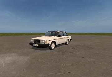 Мод Volvo 242 версия 1.0 для Farming Simulator 2017 (v1.5.3.1)