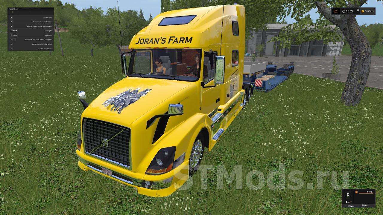 Скачать мод Volvo Vnl 780 версия 10 для Farming Simulator 2017 V15x 9408