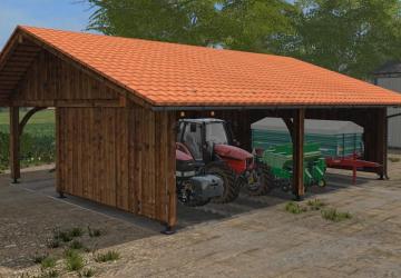 Мод Wood Barn версия 1.0.0.0 для Farming Simulator 2017 (v1.5.3.1)