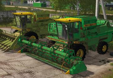 Мод Зерноуборочный комбайн Дон 1500Б версия 1.0 для Farming Simulator 2017 (v1.5)