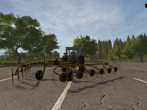 Мод Жатка Vermeer Hay Rake версия 1.0 для Farming Simulator 2017 (v1.4.4)