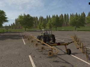 Мод Жатка Vermeer Hay Rake версия 1.0 для Farming Simulator 2017 (v1.4.4)