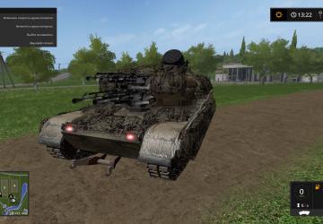 Мод ZSU 24-3 «Shilka» версия 1.0 для Farming Simulator 2017 (v1.5.3.1)