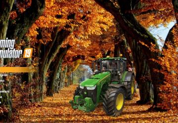 Autum 2019 Menu Background версия 1.0.0.0 для Farming Simulator 2019 (v1.4х)