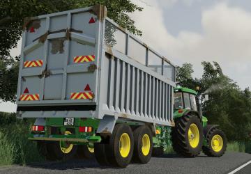 Мод 16F Silage Trailer версия 1.0.0.0 для Farming Simulator 2019 (v1.4.x)