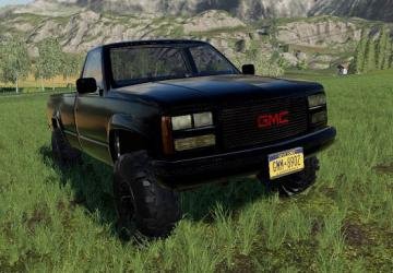 Мод 1995 GMC Pickup версия 1.0.0.0 для Farming Simulator 2019 (v1.4х)