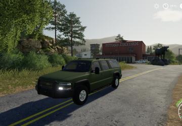 Мод 2002 Chevy Suburban версия 1.0.0.0 для Farming Simulator 2019 (v1.7.x)