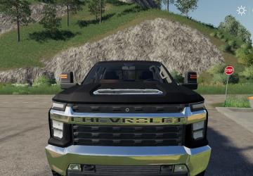 Мод 2020 Chevy Silverado 2500HD Duramax версия 1.0 для Farming Simulator 2019 (v1.3.х)