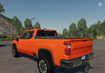 Мод 2020 Chevy Silverado 2500HD Duramax версия 1.0 для Farming Simulator 2019 (v1.3.х)