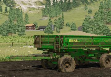 Мод 2 ПТС-4,5 «БобруйскАгроМаш» ПАК версия 1.7 для Farming Simulator 2019 (v2019)