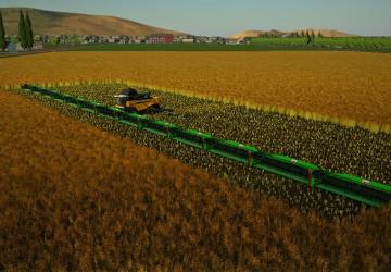 Мод Agco Crazy Harvester версия 1.0 для Farming Simulator 2019 (v1.7x)