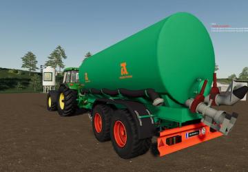 Мод AGUAS TENIAS TANDEM 20 версия 1.0 для Farming Simulator 2019 (v1.3.0.1)