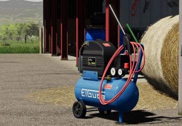 Мод Air Compressor версия 1.0.0.0 для Farming Simulator 2019 (v1.7.x)