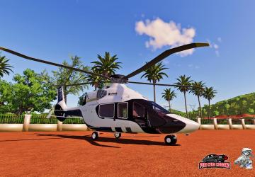 Мод Airbus Helicopter H160 версия 1.0.0.0 для Farming Simulator 2019 (v1.7.x)