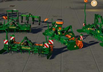 Мод Amazone Power Harrows версия 1.0.1.0 для Farming Simulator 2019