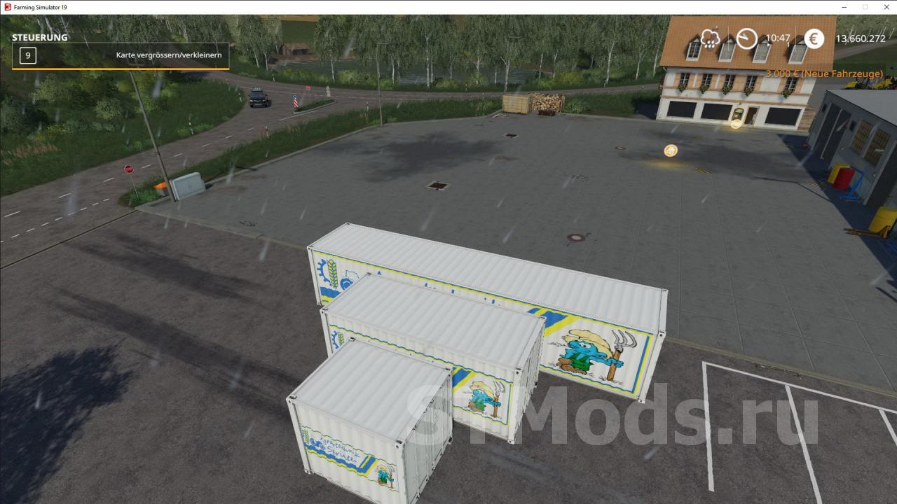 Скачать мод Atc Container пак версия 3300 для Farming Simulator 2019 V15х 1073
