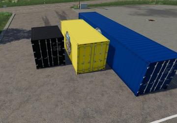 Мод ATC CONTAINER пак версия 3.3.0.0 для Farming Simulator 2019 (v1.5.х)