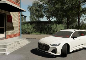 Мод Audi RS6 Avant 2020 версия 1.0.0.0 для Farming Simulator 2019 (v1.7.x)