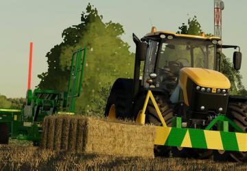 Мод Bale Pusher версия 1.0.0.0 для Farming Simulator 2019 (v1.7.x)
