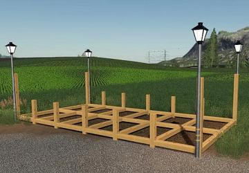 Мод Baumstammlager версия 1.0.0.0 для Farming Simulator 2019 (v1.5.х)