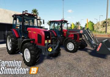 Мод Беларус МТЗ-2022 В версия 1.3.1 для Farming Simulator 2019 (v1.2.0.1)