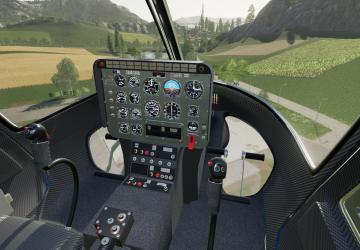 Мод Bell 206L версия 1.0.0.0 для Farming Simulator 2019 (v1.7.x)