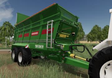 Мод Bergmann TSW 6240W версия 1.0.0.0 для Farming Simulator 2019 (v1.5.x)