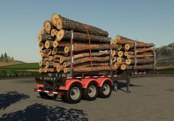 Мод Biobeltz Log Trailer TR 500 версия 1.0.0.9 для Farming Simulator 2019 (v1.2.0.1)