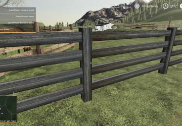 Мод Black Horse Fencing версия 1.0 для Farming Simulator 2019 (v1.5.1.0)