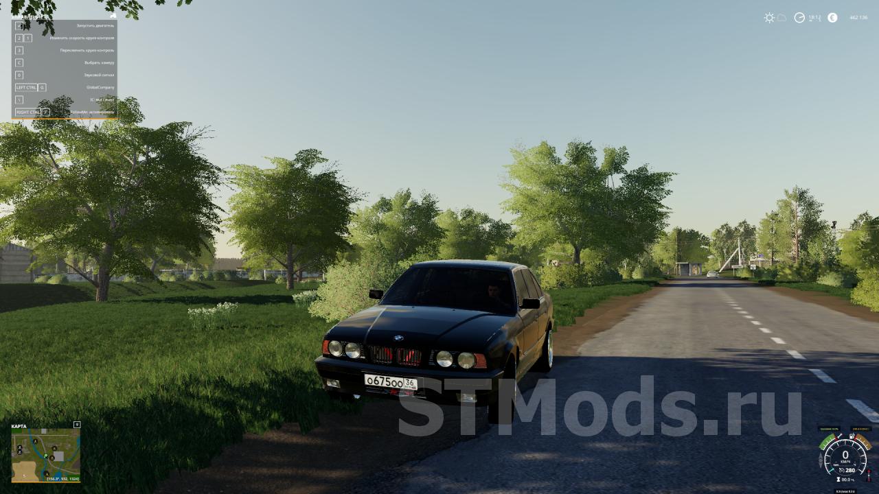 Скачать мод BMW 525 версия 2.0 для Farming Simulator 2019 (v1.6)