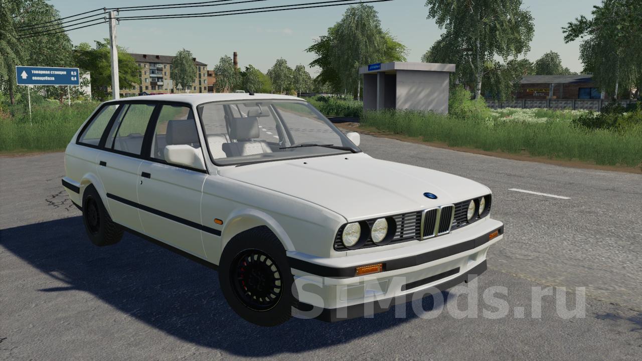 Скачать мод BMW E30 Touring версия 1.2.0.0 для Farming Simulator 2019  (v1.7.x)