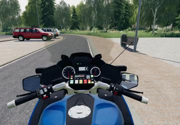 Мод BMW R1200 RT версия 1.0 для Farming Simulator 2019 (v1.7x)