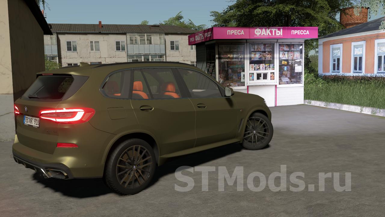 Скачать мод BMW X5 30D M 2019 версия 1.0.0.0 для Farming Simulator 2019  (v1.7.x)