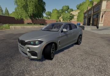 Мод BMW X6M 2016 версия 1.0.0.0 для Farming Simulator 2019 (v1.3.x)
