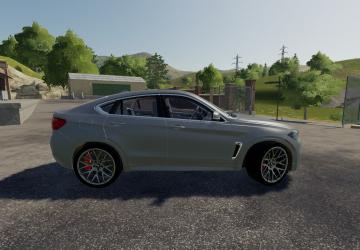 Мод BMW X6M 2016 версия 1.0.0.0 для Farming Simulator 2019 (v1.3.x)