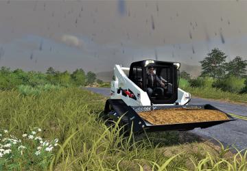 Мод Bobcat T870 Skid Steer версия 1.0.0.0 для Farming Simulator 2019 (v1.7.x)