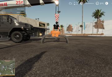 Мод Бревнозахват для крана версия 1.0.0 для Farming Simulator 2019 (v1.7.x)